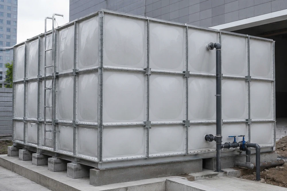 Adana Galvanizli Modüler Su Deposu İmalatı